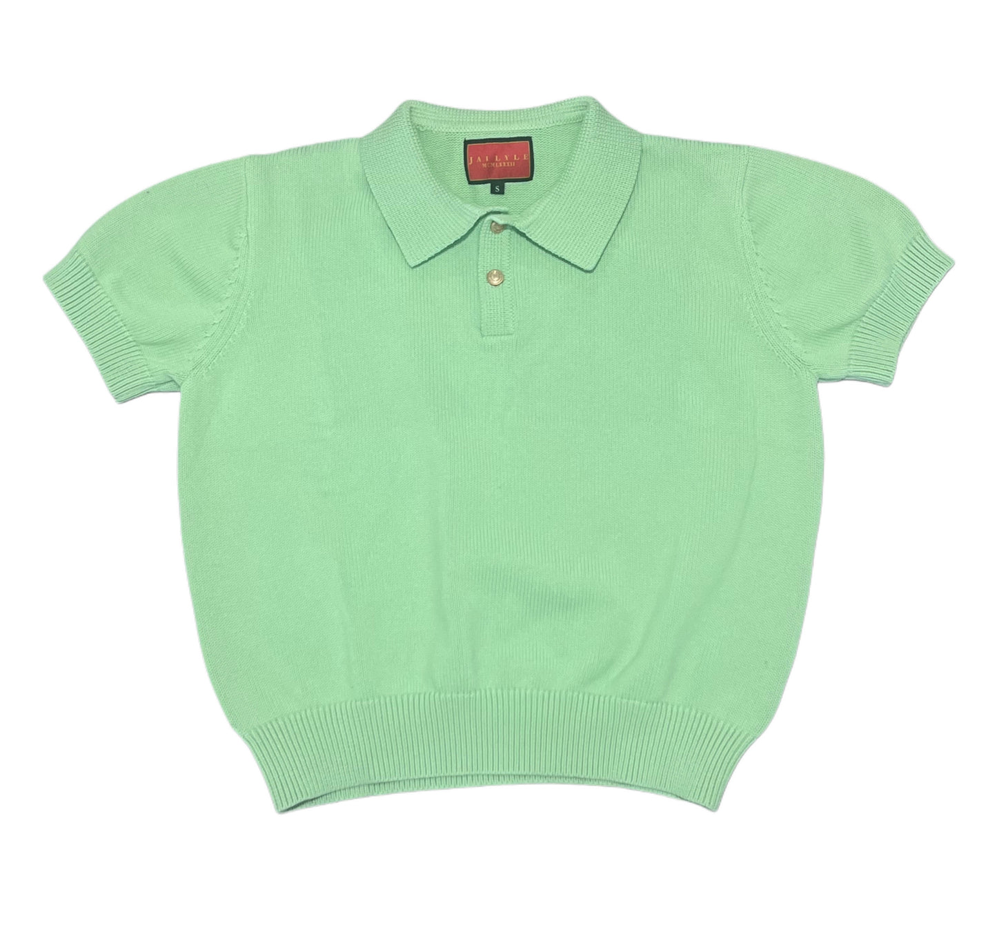 "ASCENSION" SWEATER POLO/MINT