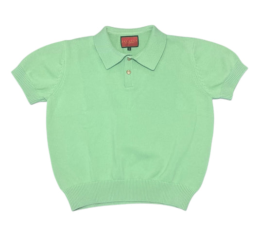 "ASCENSION" SWEATER POLO/MINT