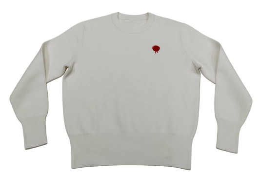 "SEAL OF APPROVAL" SWEATER/IVORY
