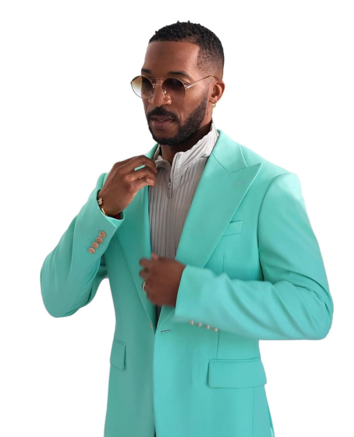 "FORUM BRUNCH SERIES" SUIT/AQUA MINT
