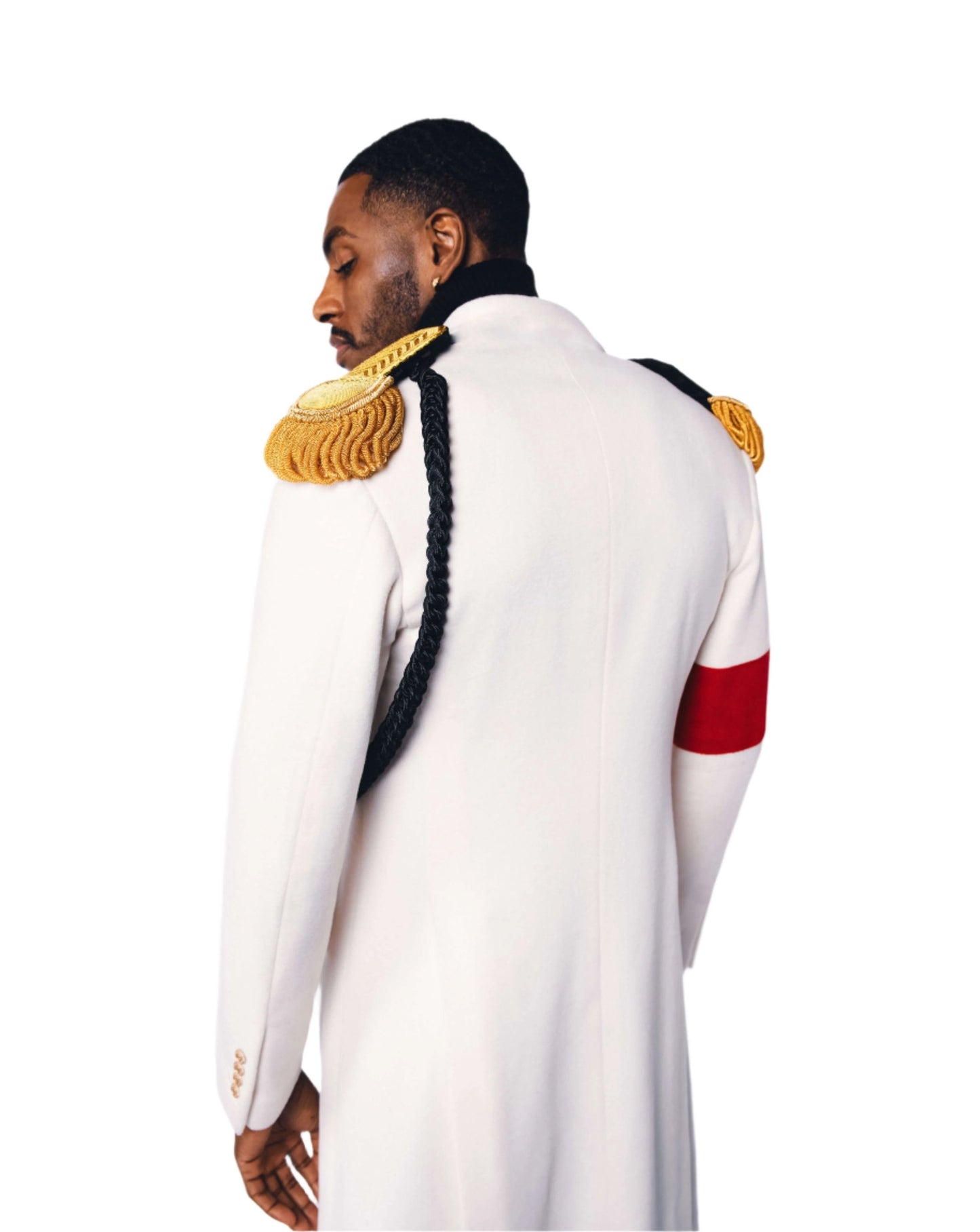 IMPERIAL PEACOAT | WHITE BACK