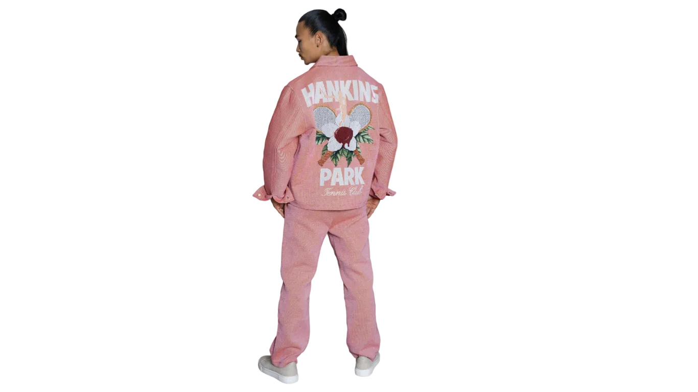 HANKINS PARK TENNIS "LADY IN BLOOM"/SALMON SET