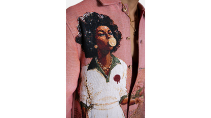 HANKINS PARK TENNIS "LADY IN BLOOM"/SALMON SET