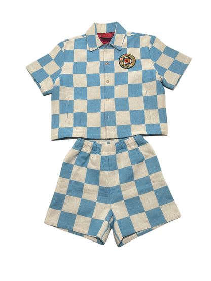 WORLD CUP "CHAMPION " SHORT SET/ BLUE