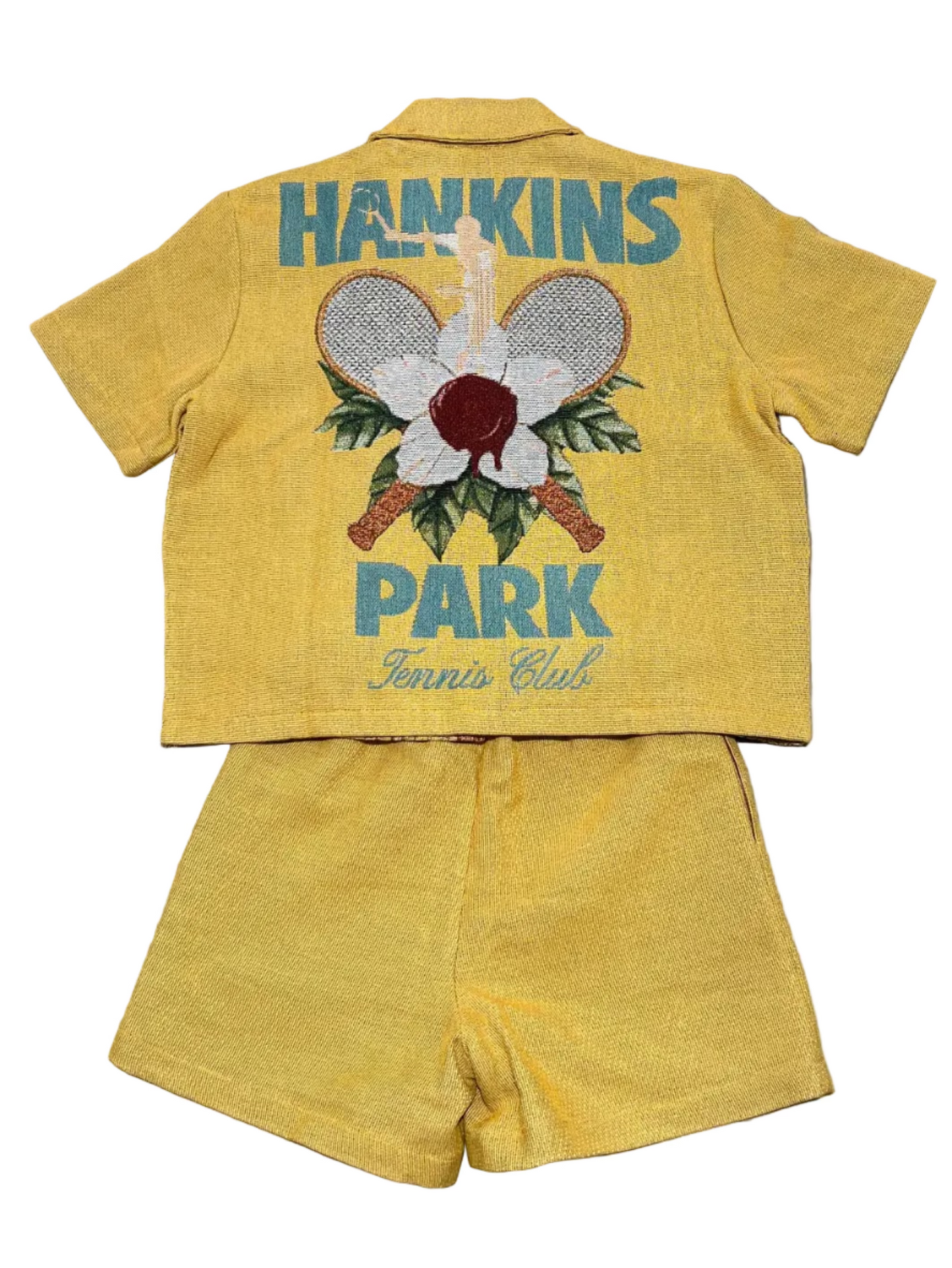 HANKINS PARK "LADY IN BLOOM" SHORT SET "LIMONCELLO”