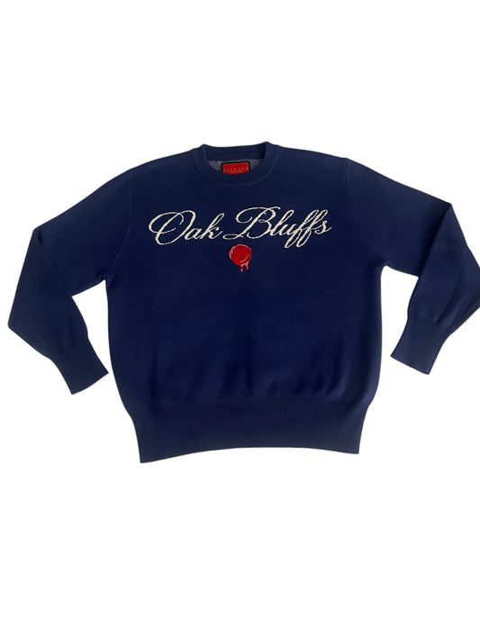 “OAK BLUFFS SIGNATURE SWEATER”/ NAVY BLUE