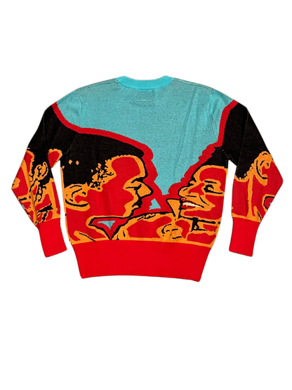 "LOVE SUPREME" SWEATER | IBIZA BLUE